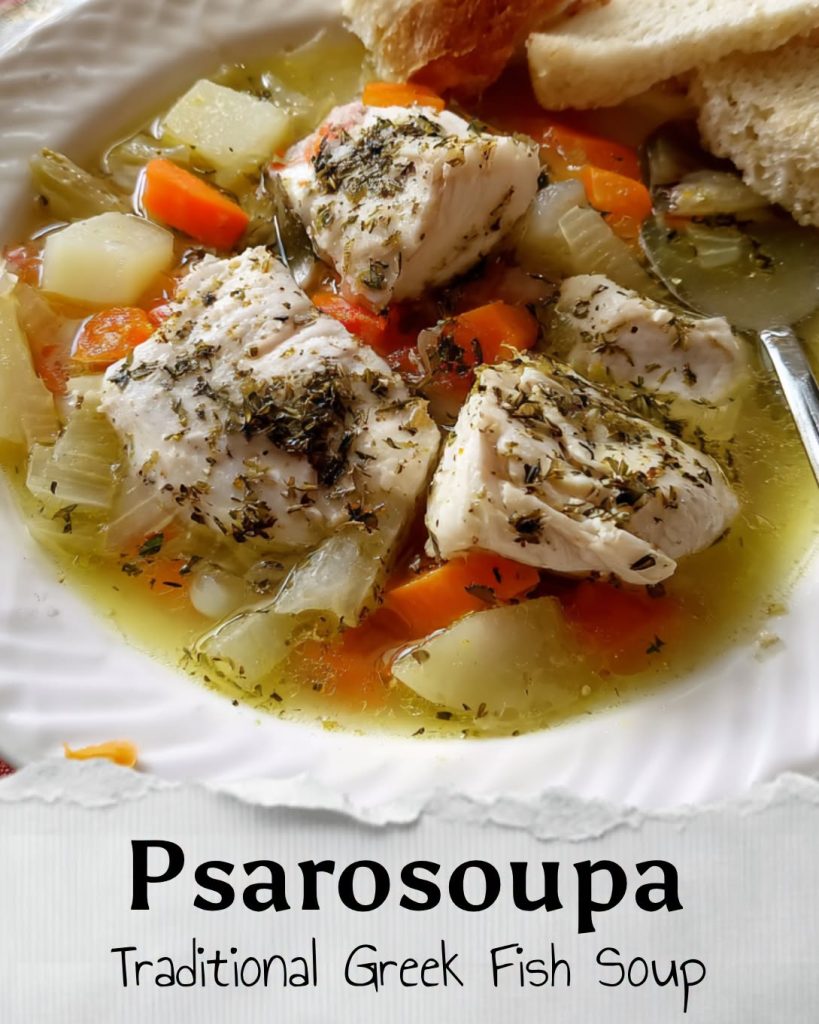 Psarosoupa (Traditional Greek Fish Soup)