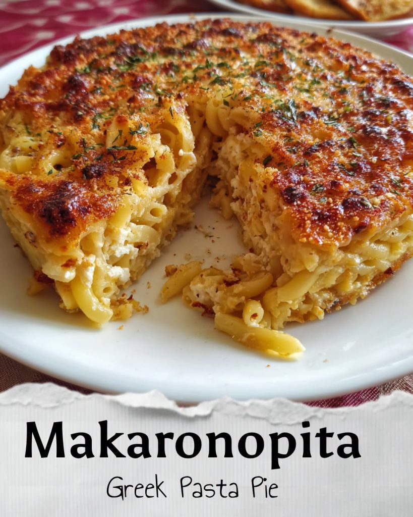 Makaronopita (Greek Pasta Pie)