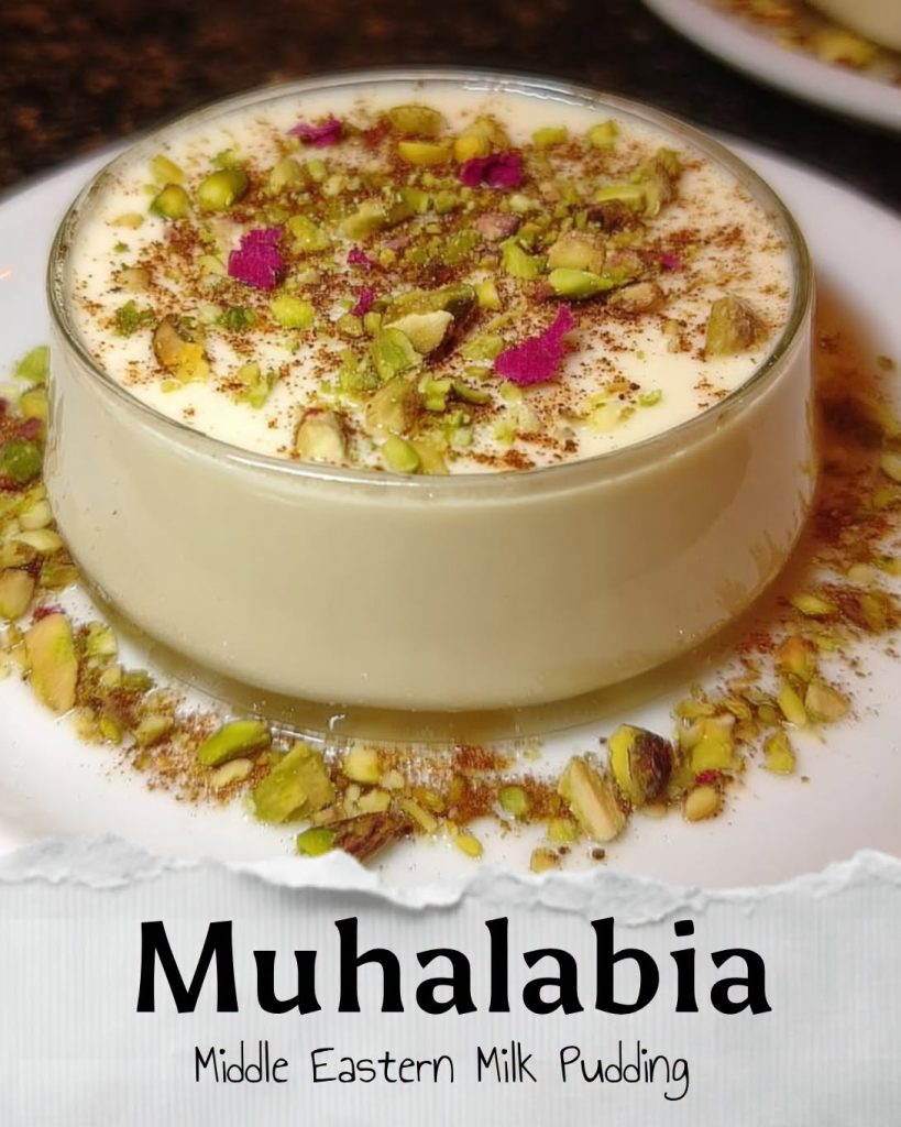 Muhalabia (Middle Eastern Milk Pudding)